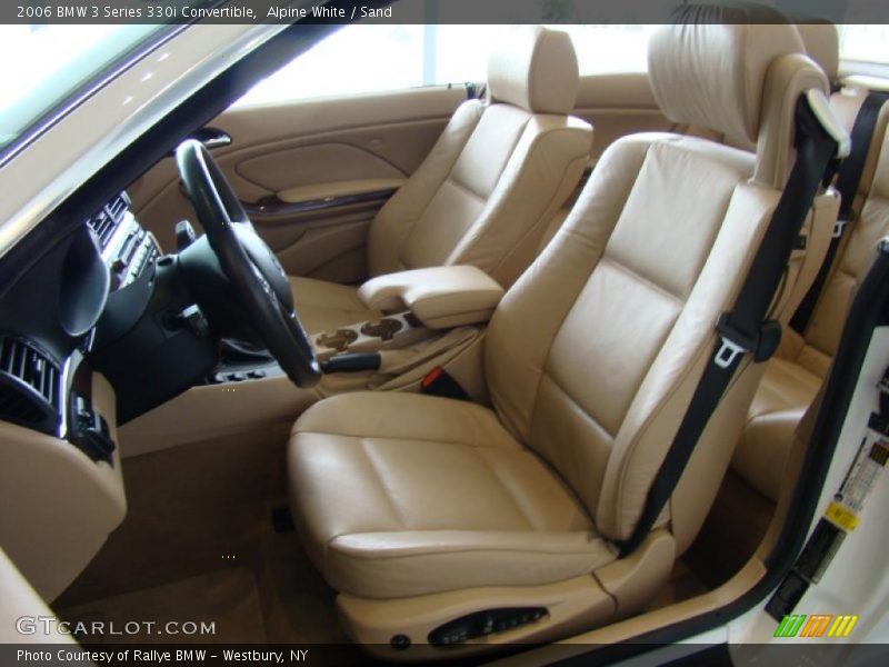Alpine White / Sand 2006 BMW 3 Series 330i Convertible