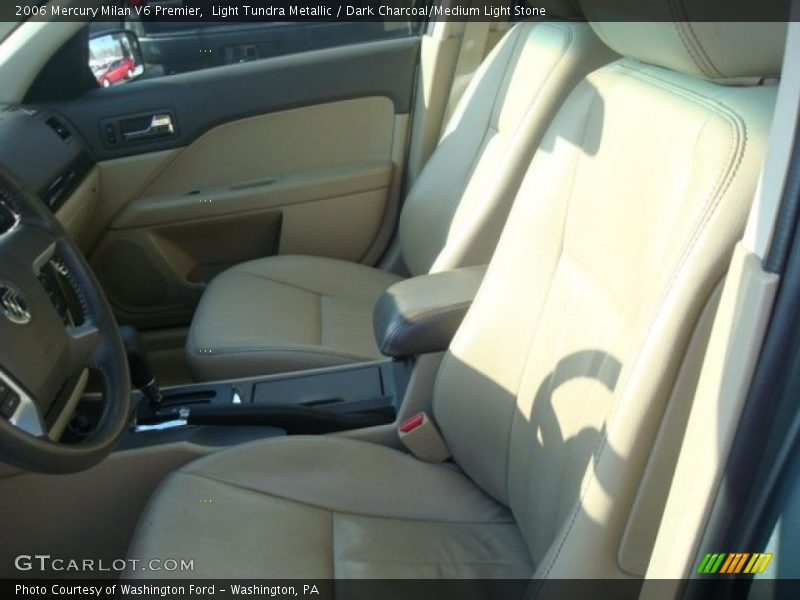 Light Tundra Metallic / Dark Charcoal/Medium Light Stone 2006 Mercury Milan V6 Premier