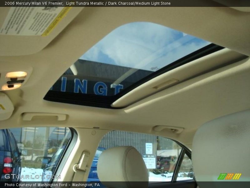 Light Tundra Metallic / Dark Charcoal/Medium Light Stone 2006 Mercury Milan V6 Premier