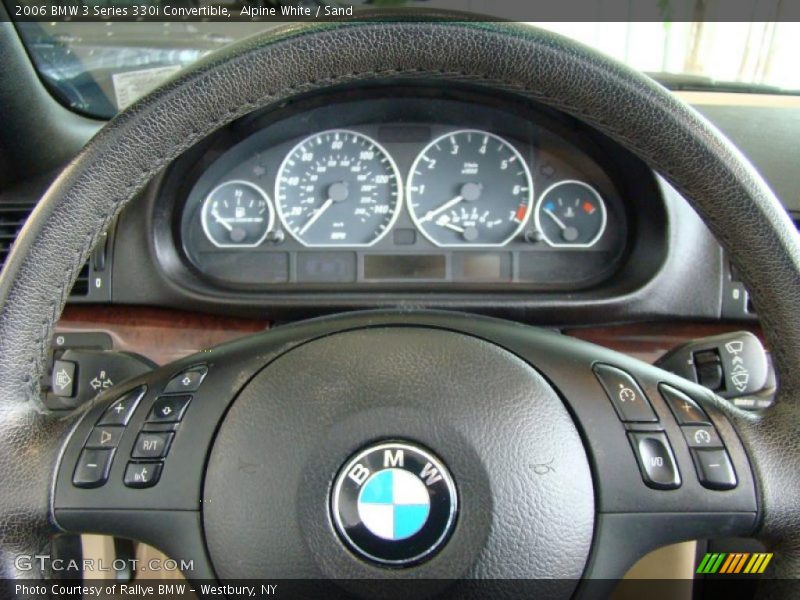 Alpine White / Sand 2006 BMW 3 Series 330i Convertible