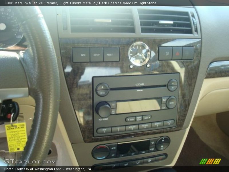 Light Tundra Metallic / Dark Charcoal/Medium Light Stone 2006 Mercury Milan V6 Premier