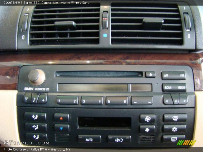 Alpine White / Sand 2006 BMW 3 Series 330i Convertible