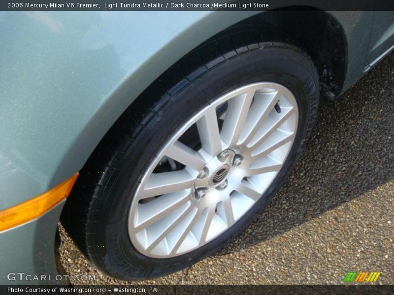 Light Tundra Metallic / Dark Charcoal/Medium Light Stone 2006 Mercury Milan V6 Premier