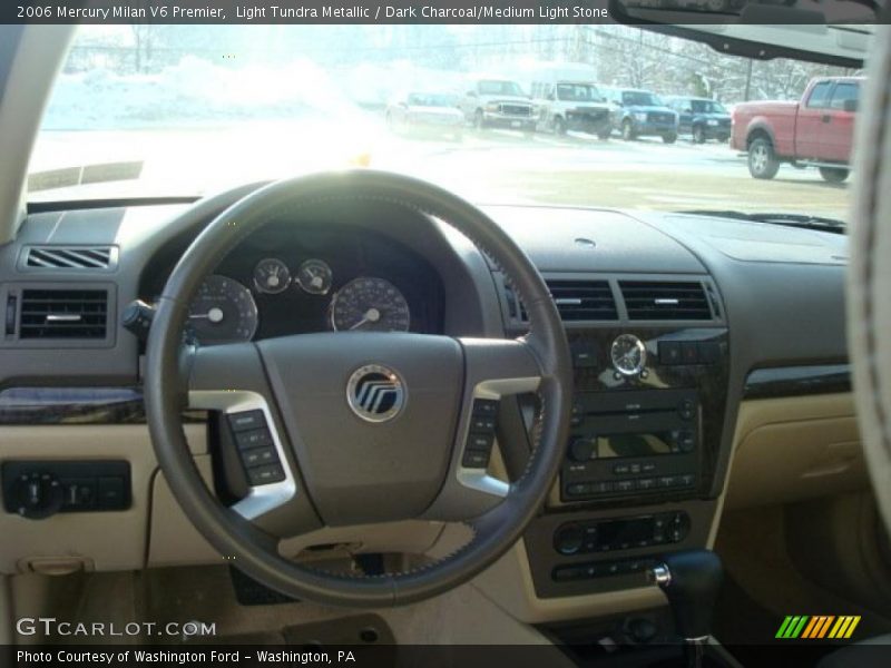 Light Tundra Metallic / Dark Charcoal/Medium Light Stone 2006 Mercury Milan V6 Premier