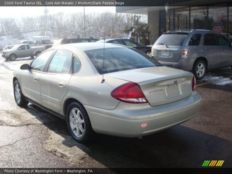 Gold Ash Metallic / Medium/Dark Pebble Beige 2006 Ford Taurus SEL