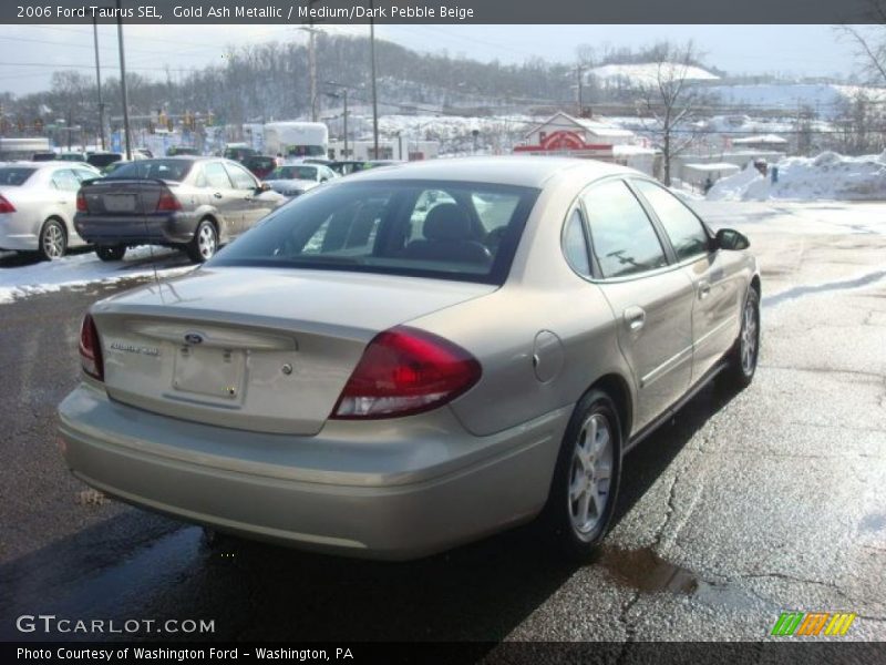 Gold Ash Metallic / Medium/Dark Pebble Beige 2006 Ford Taurus SEL