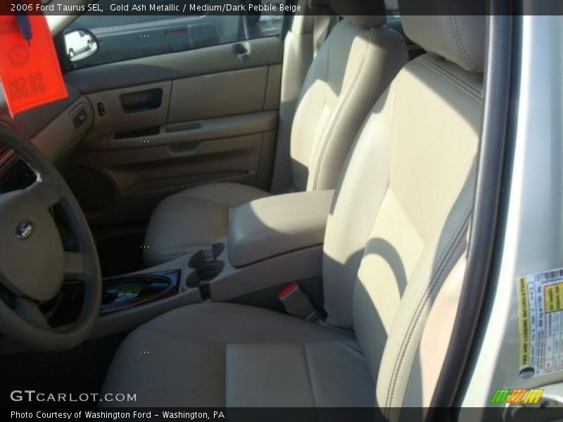 Gold Ash Metallic / Medium/Dark Pebble Beige 2006 Ford Taurus SEL