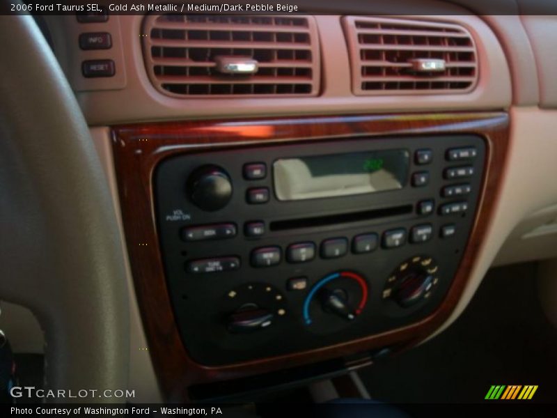 Gold Ash Metallic / Medium/Dark Pebble Beige 2006 Ford Taurus SEL