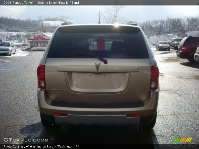 Sedona Beige Metallic / Sand 2008 Pontiac Torrent