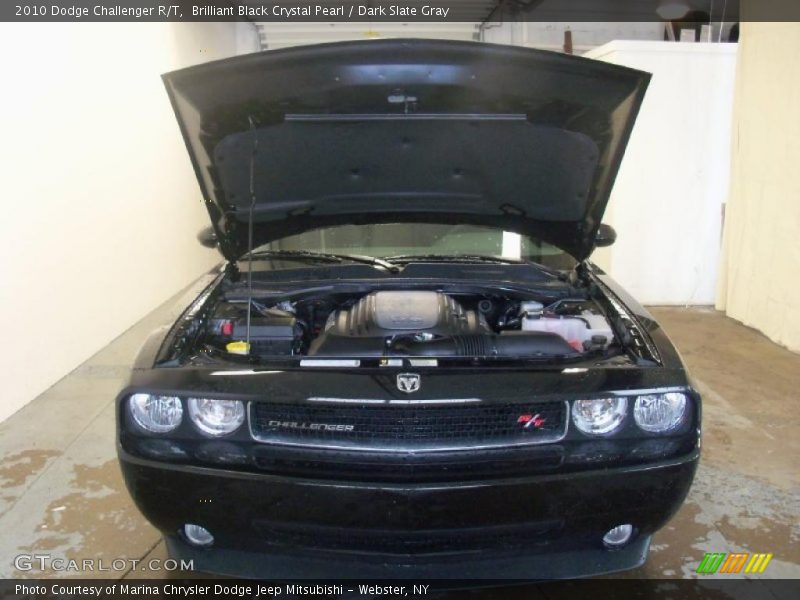 Brilliant Black Crystal Pearl / Dark Slate Gray 2010 Dodge Challenger R/T