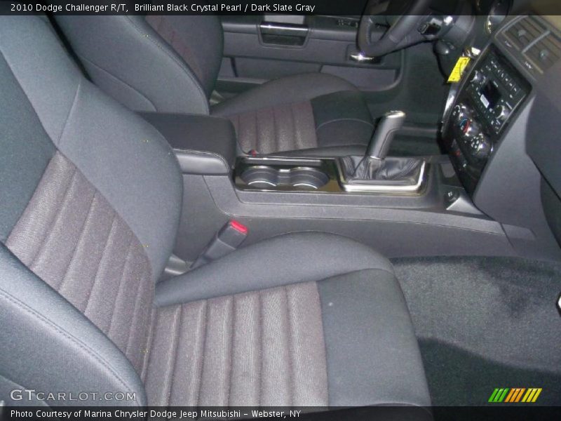 Brilliant Black Crystal Pearl / Dark Slate Gray 2010 Dodge Challenger R/T