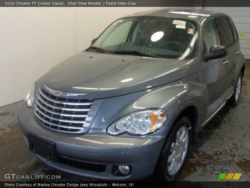 Silver Steel Metallic / Pastel Slate Gray 2010 Chrysler PT Cruiser Classic
