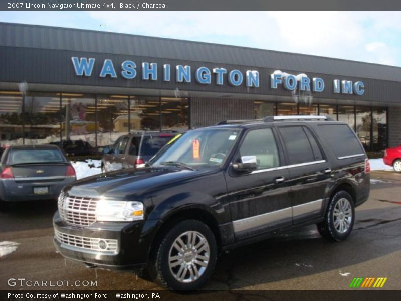 Black / Charcoal 2007 Lincoln Navigator Ultimate 4x4