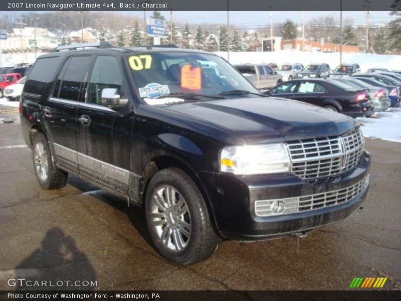 Black / Charcoal 2007 Lincoln Navigator Ultimate 4x4