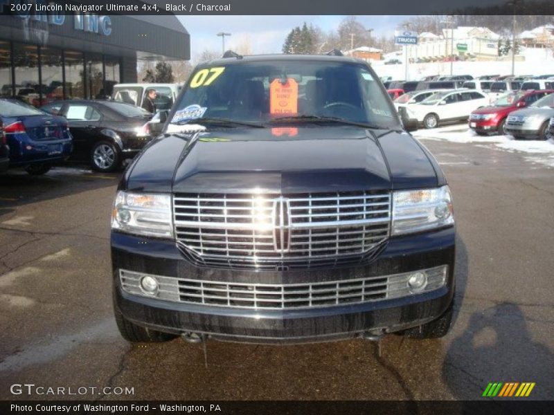 Black / Charcoal 2007 Lincoln Navigator Ultimate 4x4