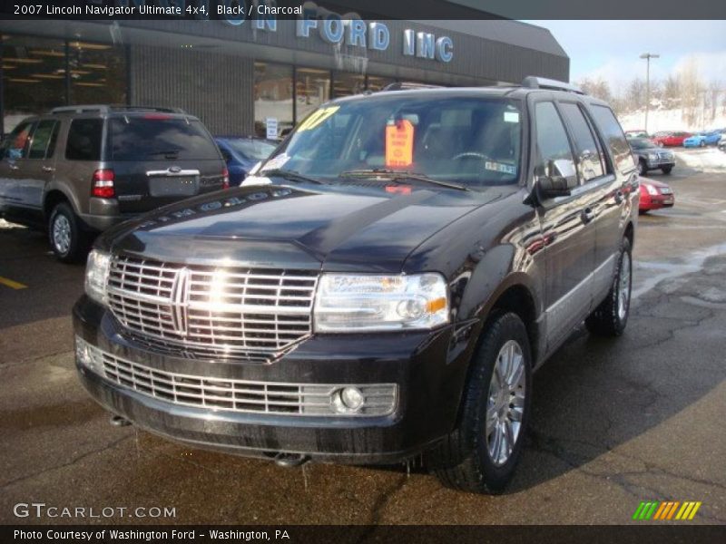 Black / Charcoal 2007 Lincoln Navigator Ultimate 4x4