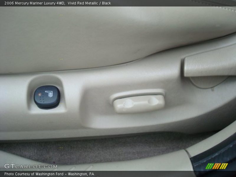 Vivid Red Metallic / Black 2006 Mercury Mariner Luxury 4WD