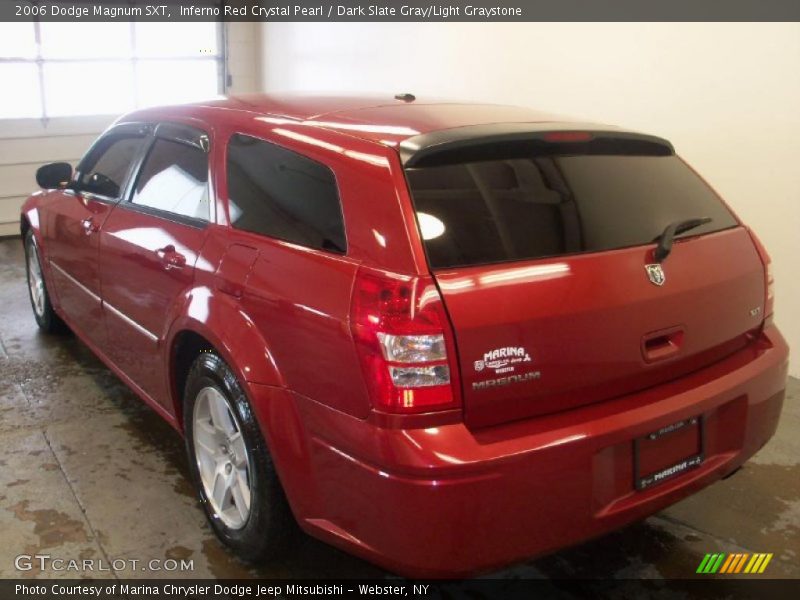 Inferno Red Crystal Pearl / Dark Slate Gray/Light Graystone 2006 Dodge Magnum SXT