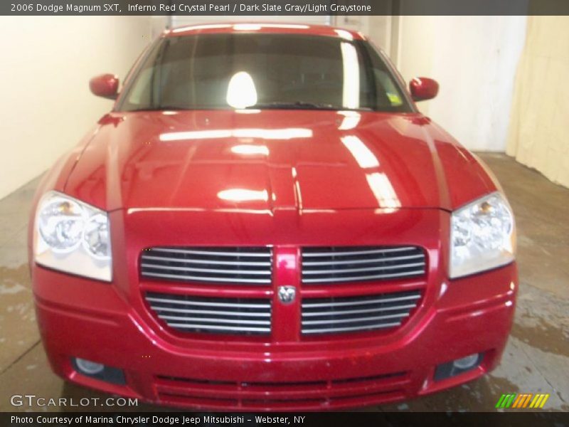 Inferno Red Crystal Pearl / Dark Slate Gray/Light Graystone 2006 Dodge Magnum SXT
