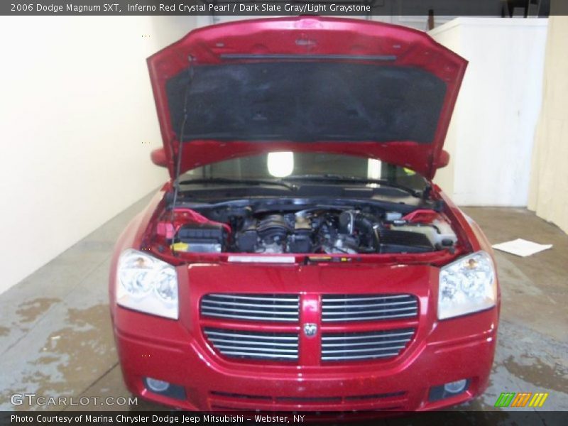 Inferno Red Crystal Pearl / Dark Slate Gray/Light Graystone 2006 Dodge Magnum SXT