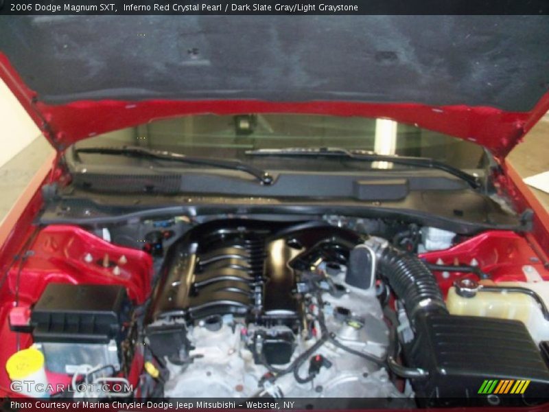 Inferno Red Crystal Pearl / Dark Slate Gray/Light Graystone 2006 Dodge Magnum SXT