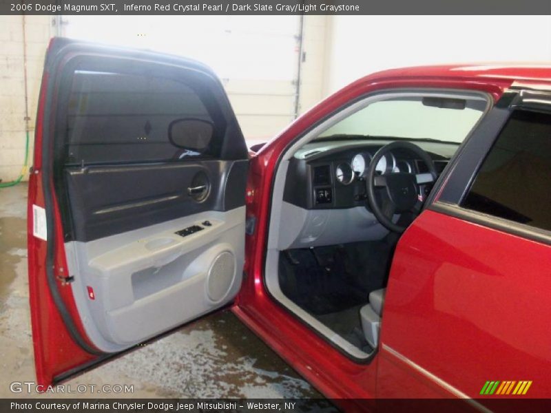 Inferno Red Crystal Pearl / Dark Slate Gray/Light Graystone 2006 Dodge Magnum SXT