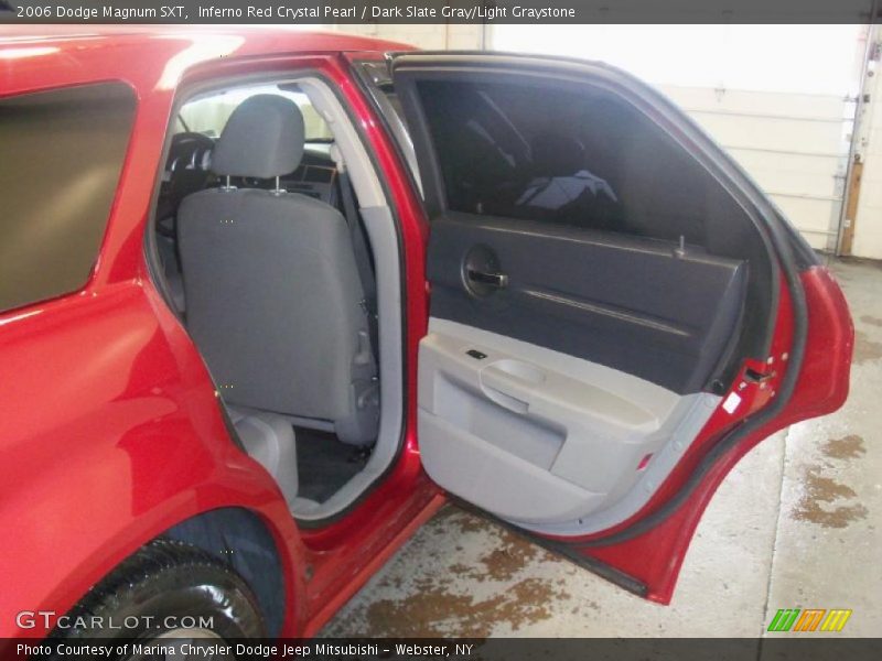 Inferno Red Crystal Pearl / Dark Slate Gray/Light Graystone 2006 Dodge Magnum SXT