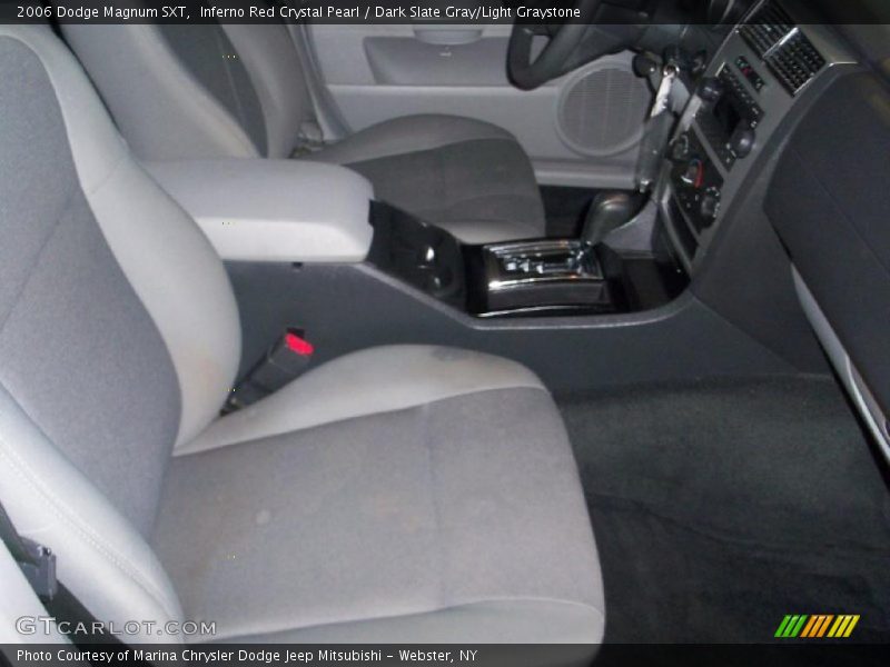 Inferno Red Crystal Pearl / Dark Slate Gray/Light Graystone 2006 Dodge Magnum SXT