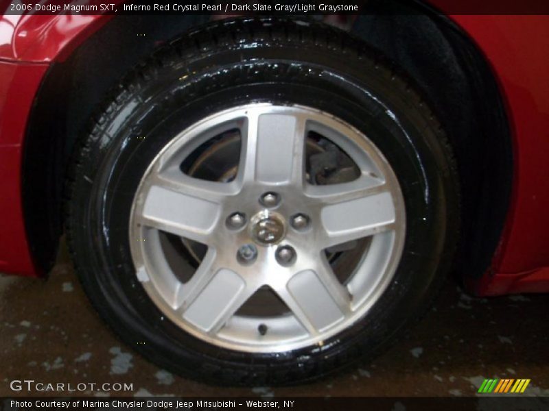 Inferno Red Crystal Pearl / Dark Slate Gray/Light Graystone 2006 Dodge Magnum SXT