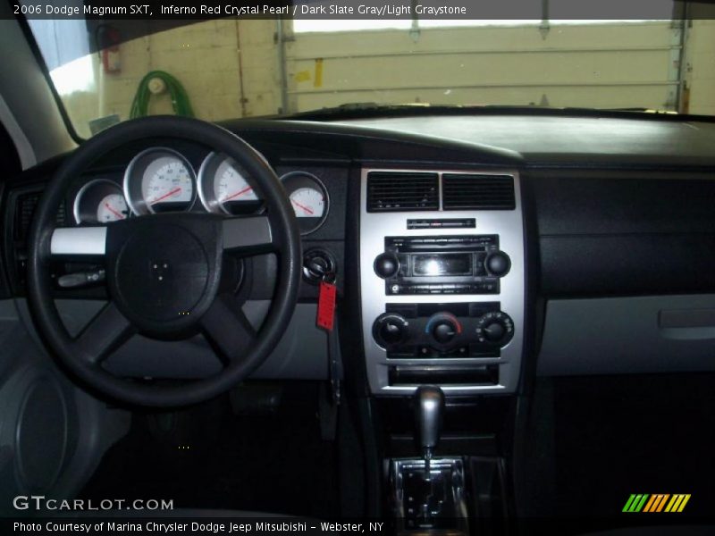 Inferno Red Crystal Pearl / Dark Slate Gray/Light Graystone 2006 Dodge Magnum SXT