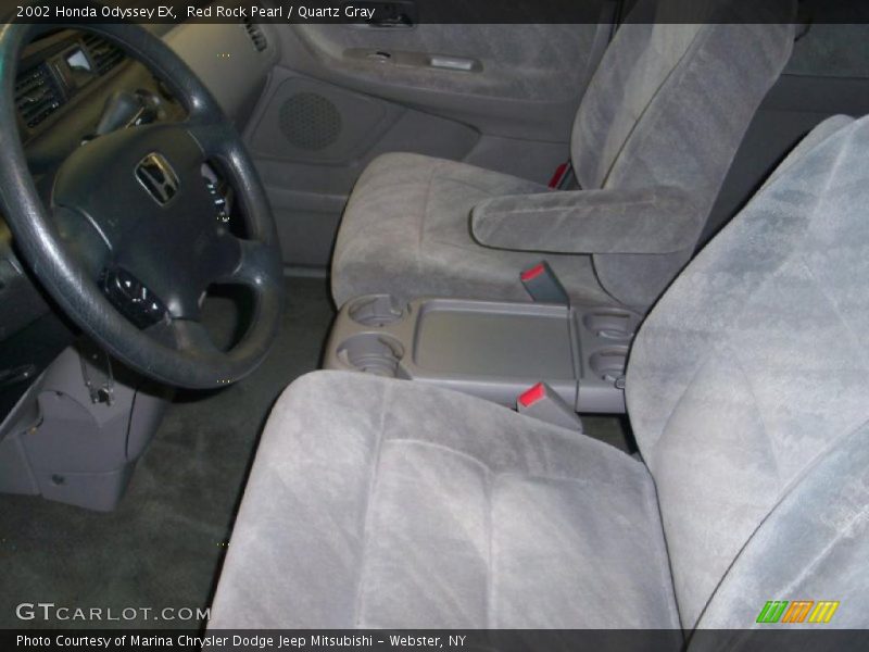 Red Rock Pearl / Quartz Gray 2002 Honda Odyssey EX