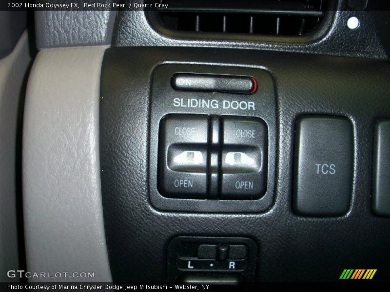 Red Rock Pearl / Quartz Gray 2002 Honda Odyssey EX