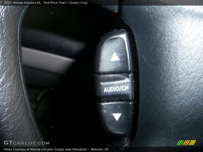 Red Rock Pearl / Quartz Gray 2002 Honda Odyssey EX
