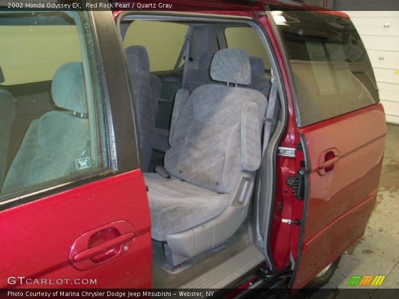 Red Rock Pearl / Quartz Gray 2002 Honda Odyssey EX
