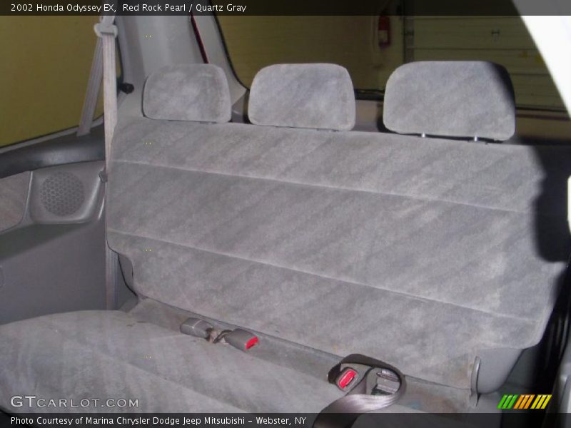 Red Rock Pearl / Quartz Gray 2002 Honda Odyssey EX