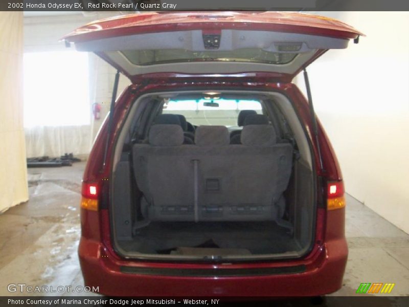 Red Rock Pearl / Quartz Gray 2002 Honda Odyssey EX