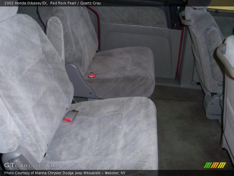 Red Rock Pearl / Quartz Gray 2002 Honda Odyssey EX