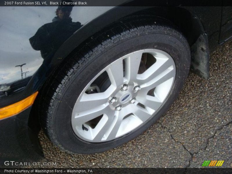 Black / Charcoal Black 2007 Ford Fusion SEL V6