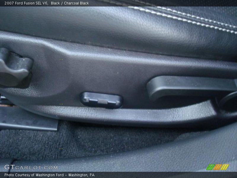 Black / Charcoal Black 2007 Ford Fusion SEL V6