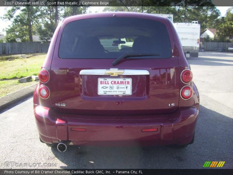 Sport Red Metallic / Cashmere Beige 2007 Chevrolet HHR LS