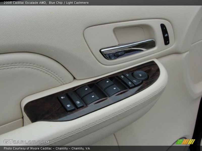 Blue Chip / Light Cashmere 2008 Cadillac Escalade AWD
