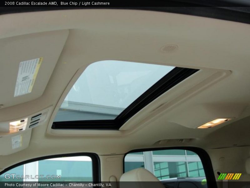 Blue Chip / Light Cashmere 2008 Cadillac Escalade AWD