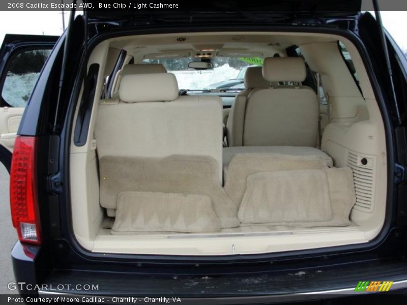 Blue Chip / Light Cashmere 2008 Cadillac Escalade AWD