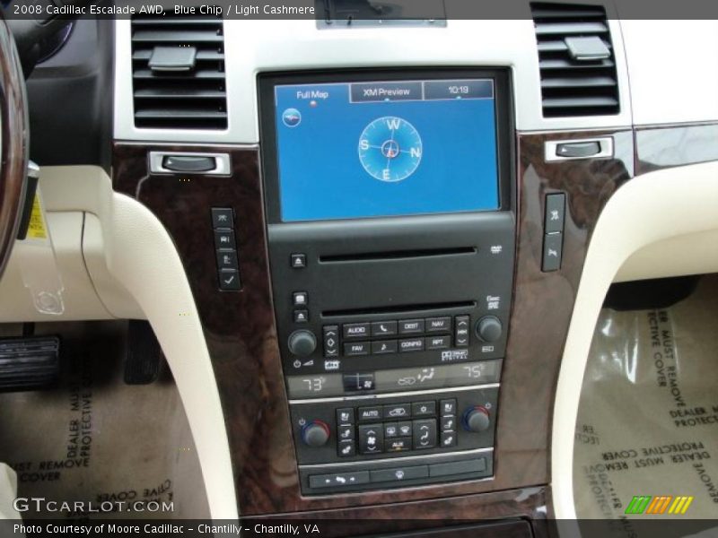 Blue Chip / Light Cashmere 2008 Cadillac Escalade AWD