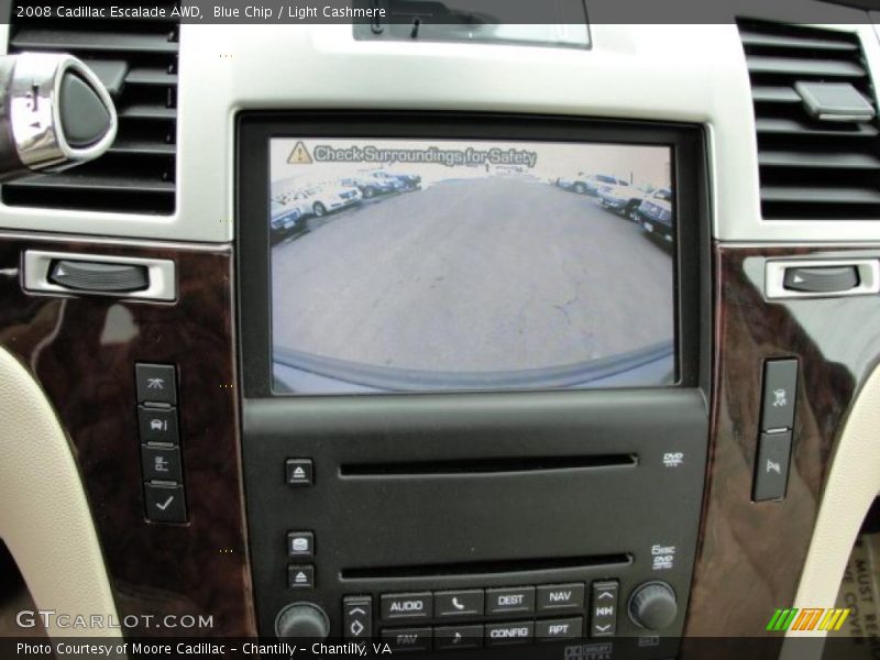 Blue Chip / Light Cashmere 2008 Cadillac Escalade AWD