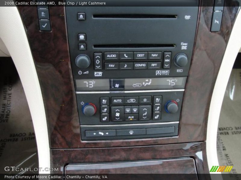 Blue Chip / Light Cashmere 2008 Cadillac Escalade AWD