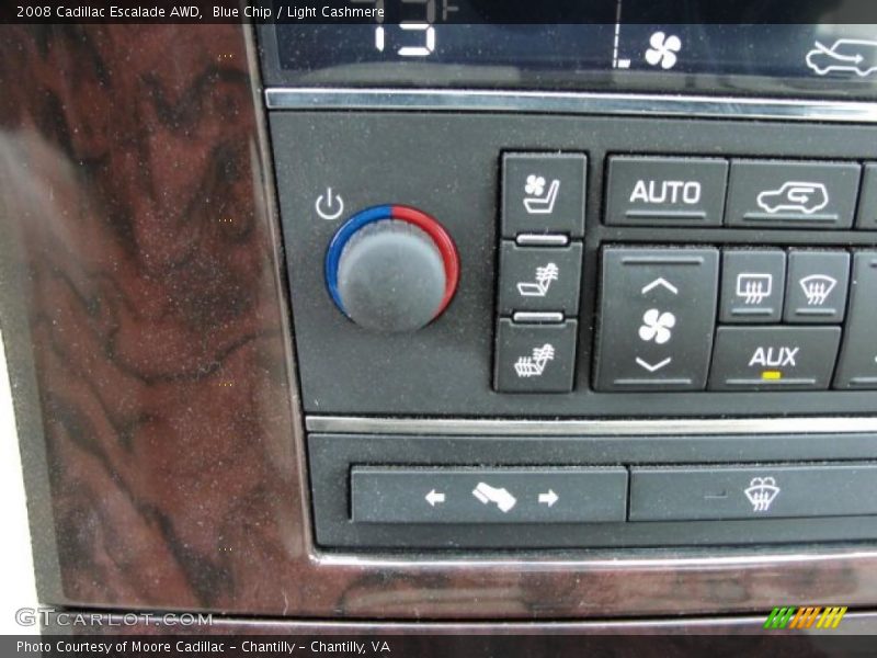 Blue Chip / Light Cashmere 2008 Cadillac Escalade AWD