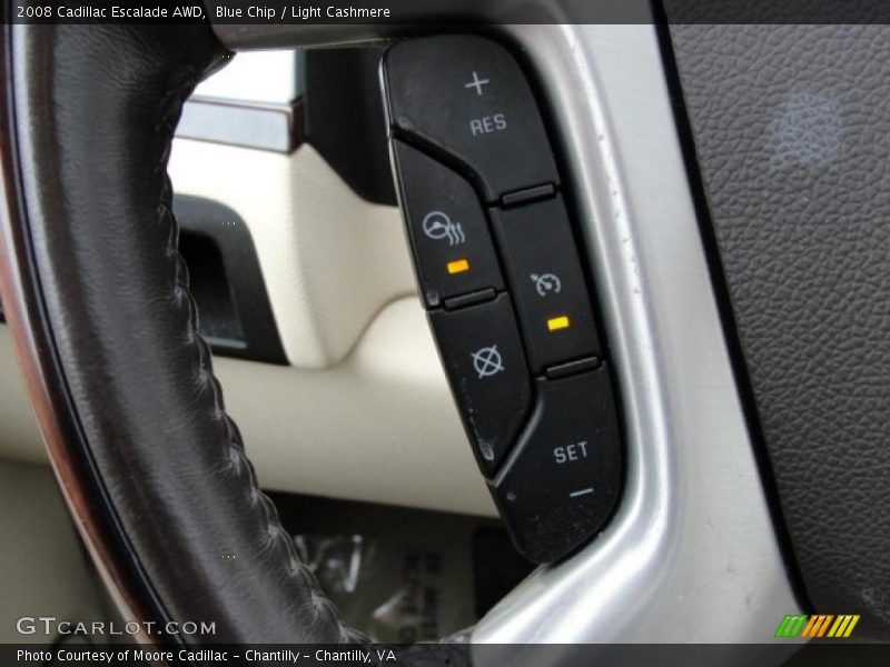 Blue Chip / Light Cashmere 2008 Cadillac Escalade AWD
