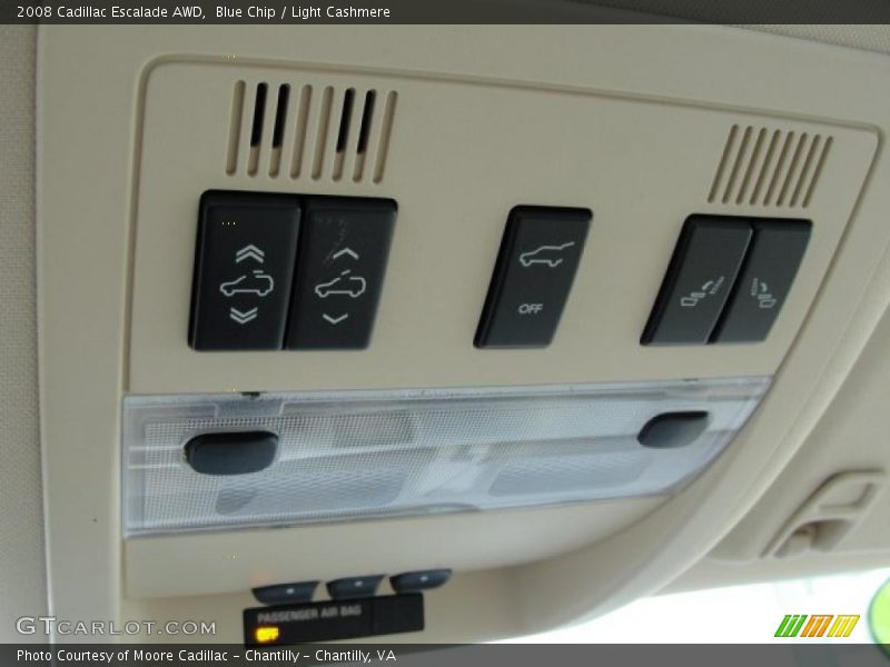 Blue Chip / Light Cashmere 2008 Cadillac Escalade AWD