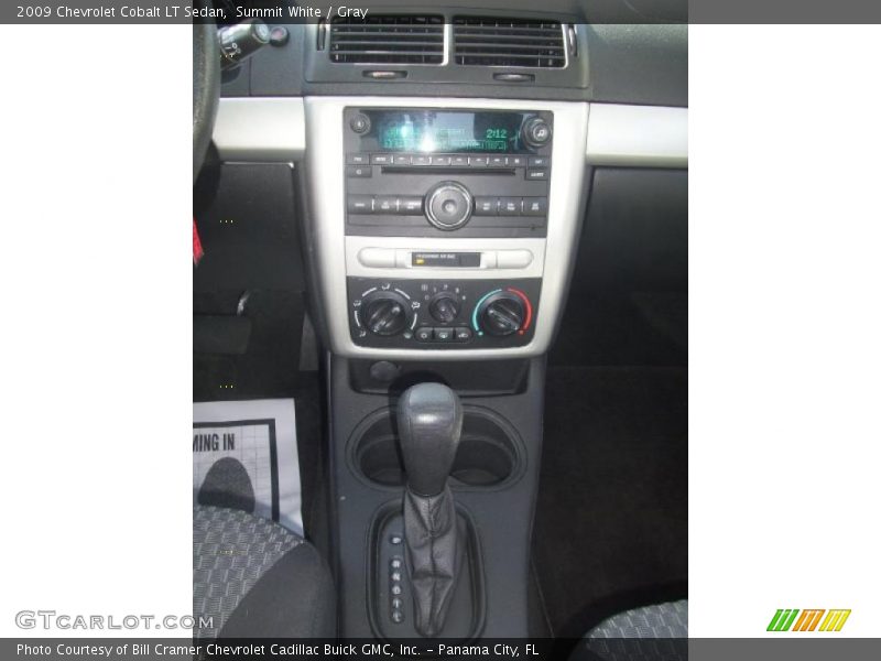 Summit White / Gray 2009 Chevrolet Cobalt LT Sedan